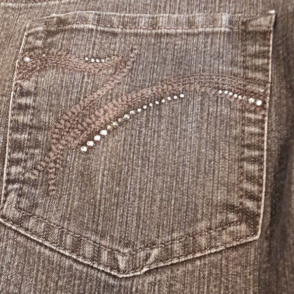 Gloria Vanderbilt Gray Amanda Jeans - Picture 7 of 11